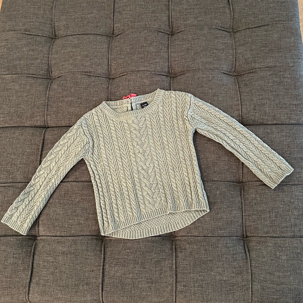 🩶 LIKE NEW 🩶 GAP Knit Grey Sweater 3T